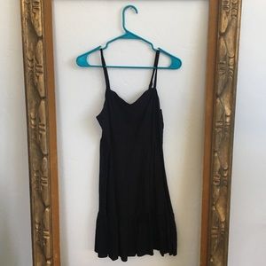 Black cami dress